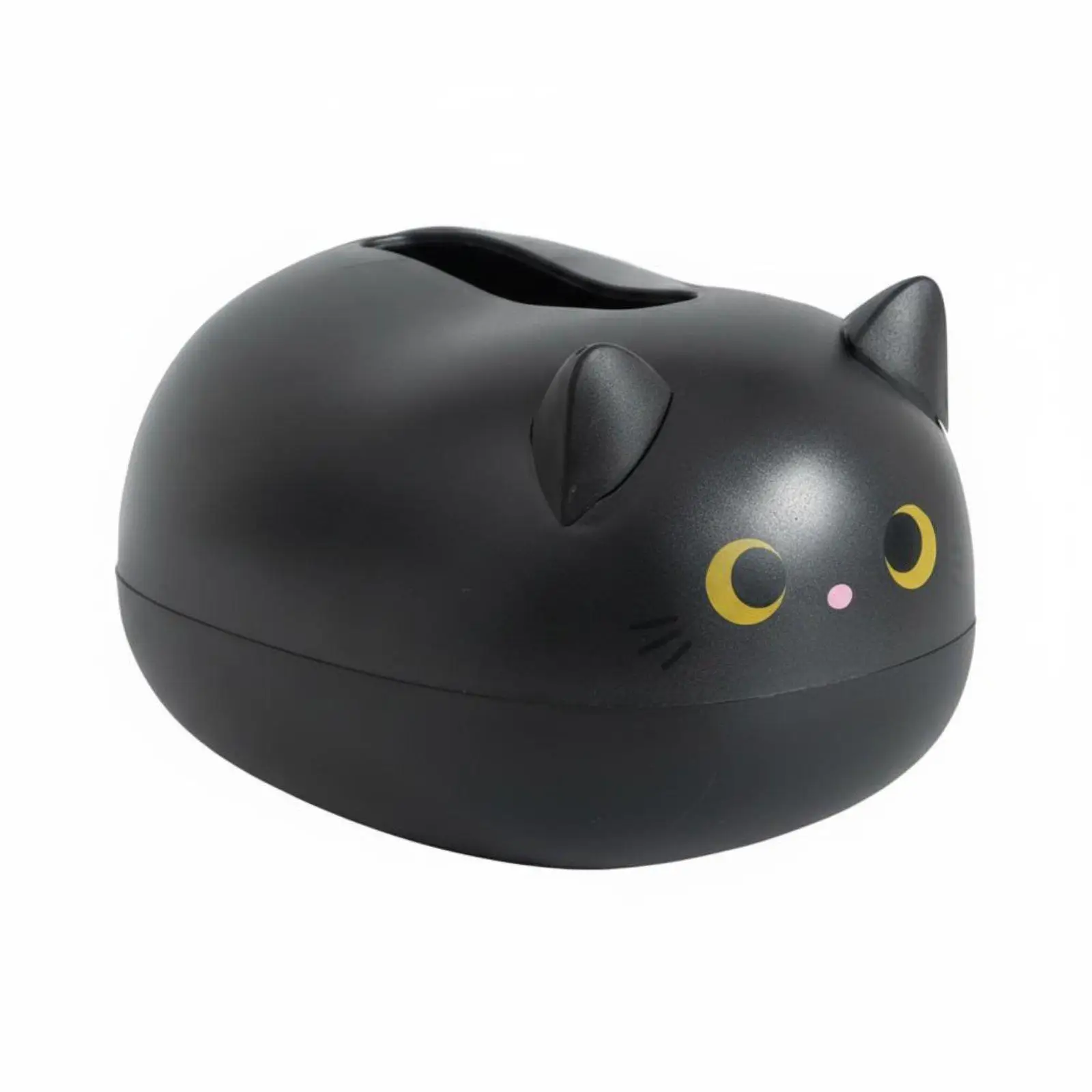 Cat Tissue Box Multifunctional Tissue Box with Dental Pick Holder Decorative