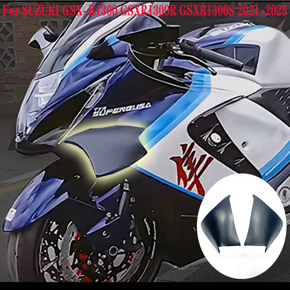 

For SUZUKI GSX-R1300 GSXR1300R GSXR1300S 2021-2025 Motorcycle accessorie Side Fairing Fixed Wind Wing Modified Winglets Spoiler