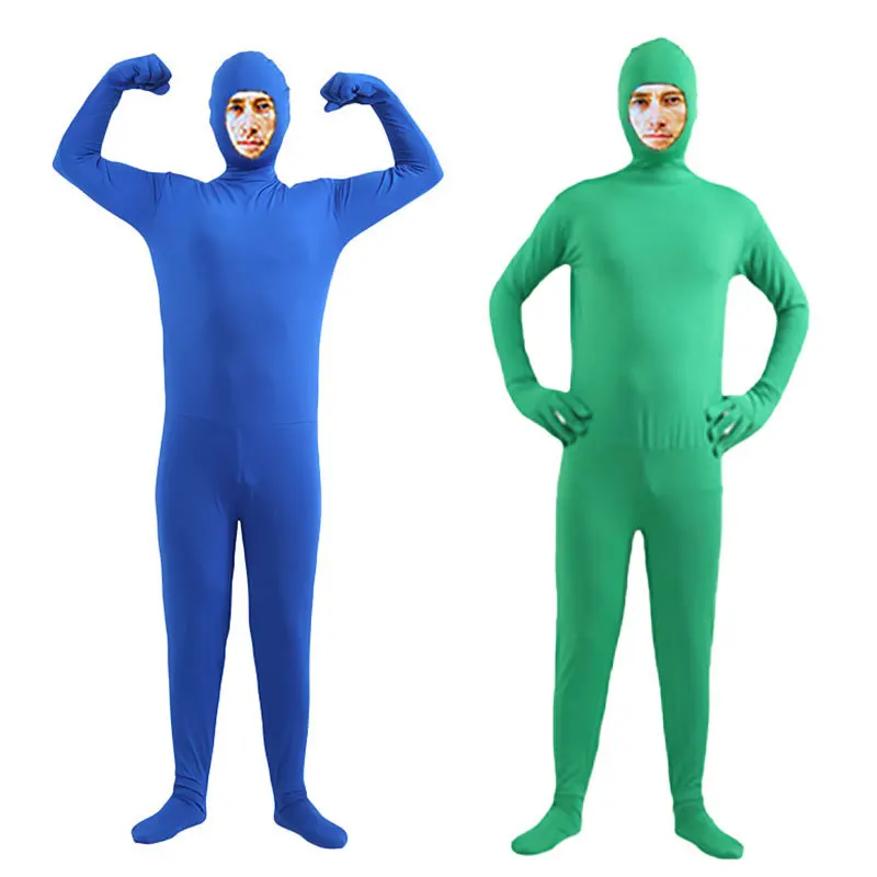 Gesicht Exposition Bla Kostüm Leistung Cosplay Overall Unsichtbare Kleidung Fem Halloween Outfit Chinesische Bühne Kostüm