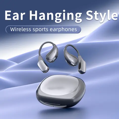 SK True 5.4 wireless bluetooth earphones suitable for sports LED display screen comfortable and suitable for exercise headphones