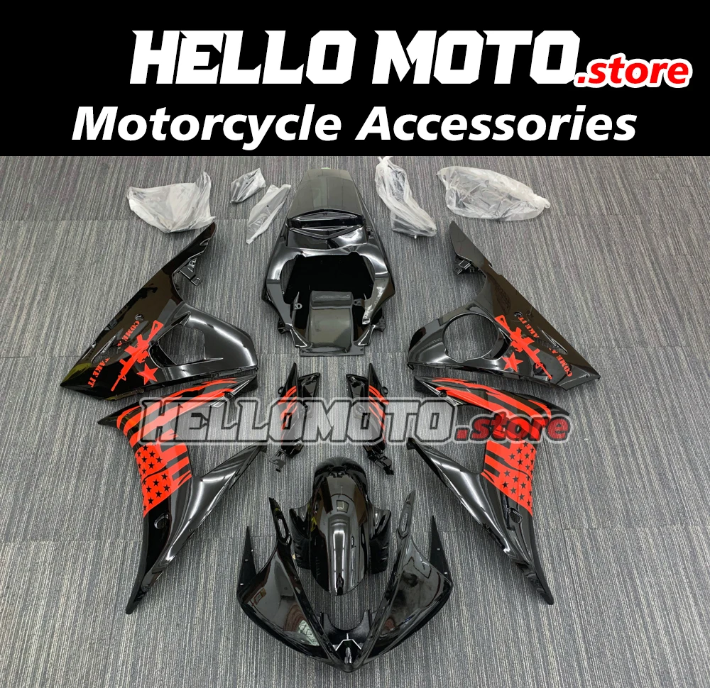 For YZF-R6 YZF R6 2003 2004 2005 R6S 2006 2007 2008 2009 Motorcycle Fairing Accessories Shell Bodywork Set RJ051 RJ09