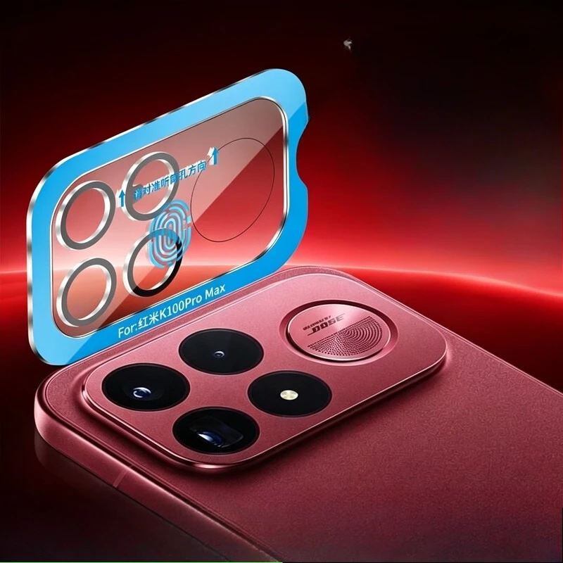 AR-Kamera-Schutzfolien für POCO F9 Ultra Pro Panzerglas für Redmi K100 Pro Max Schutzfolie Objektivabdeckung mit Installationshilfe