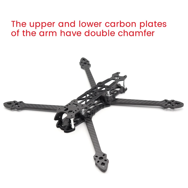 Mark4 With 5Mm Arm+Printing For Quadcopter FPV Modification Carbon Fiber 7 Inch Quadcopter Freestyle Frame