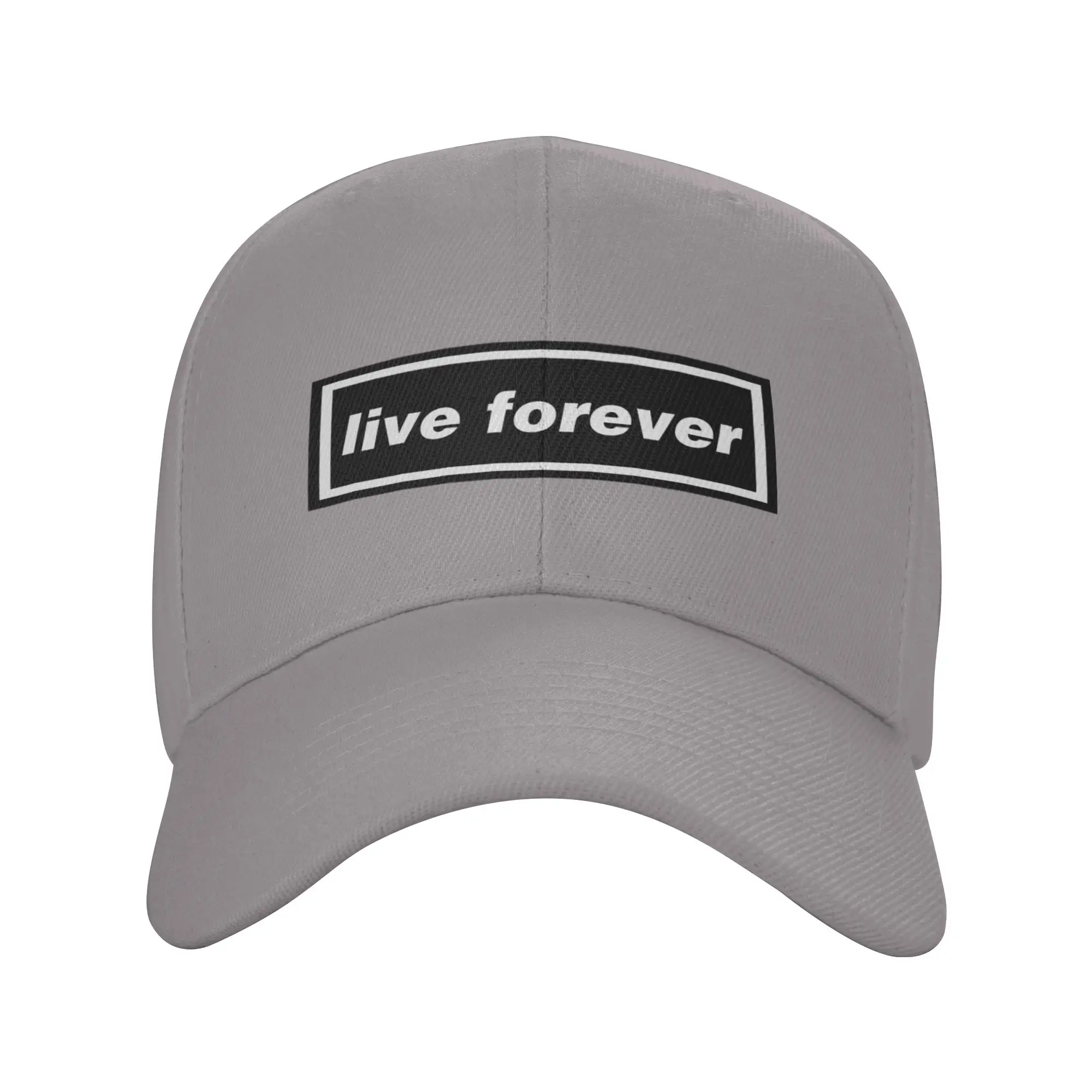Hot Sale live forever Baseball Cap  Dad Hat Tennis Female  Travel Sightseeing Tennis Female