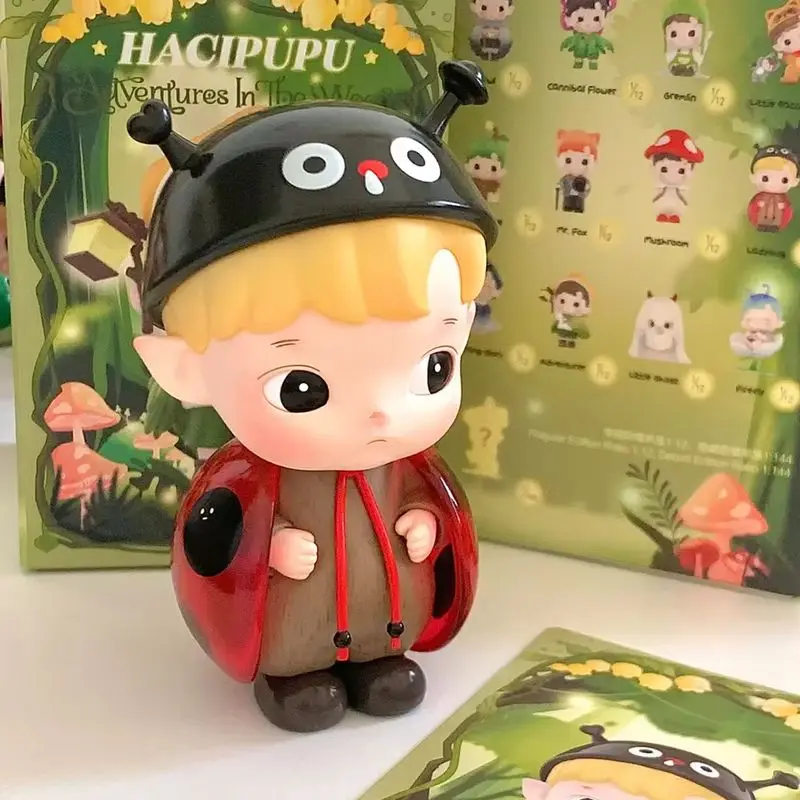 Hacipupu Adventures In The Woods Series Blind Box Cute Doll  Action Figures Mystery Box Collectible Table Decoration Model Toys