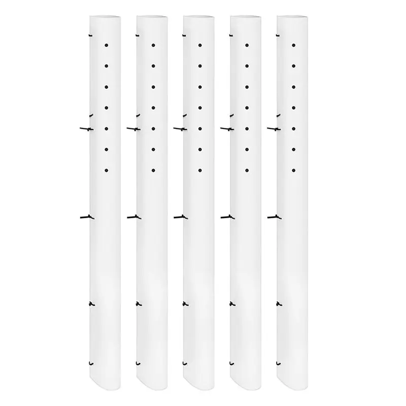 ABUL-Tree Seedling Sapling Grow Tube 48 Inch Vented Seedling Protectors Split Tree Grow Protector With Releasable Zip Ties