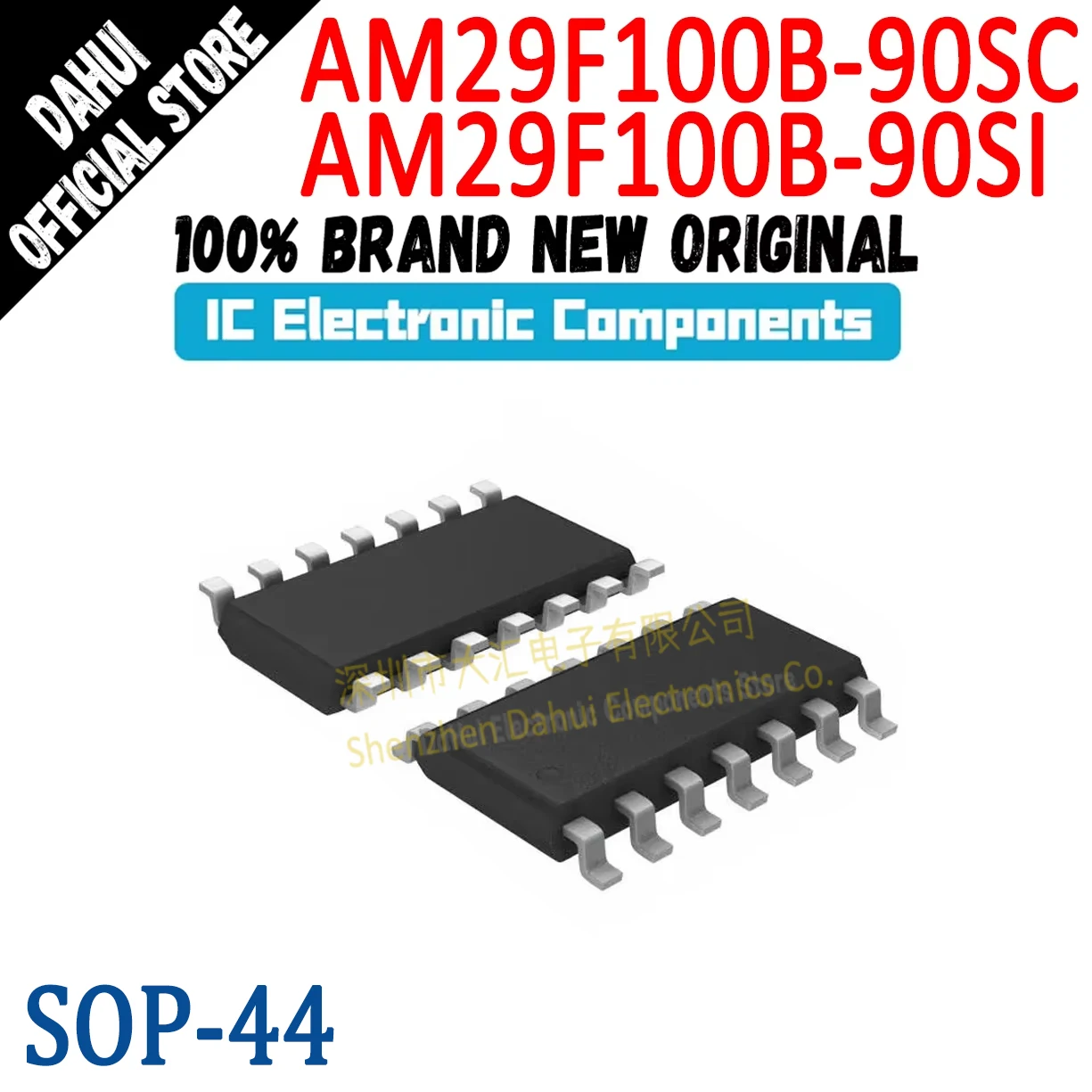 AM29F100B-90SC AM29F100B-90SI AM29F AM29F100 AM29F100B AM29F100B-90 TSOP-44