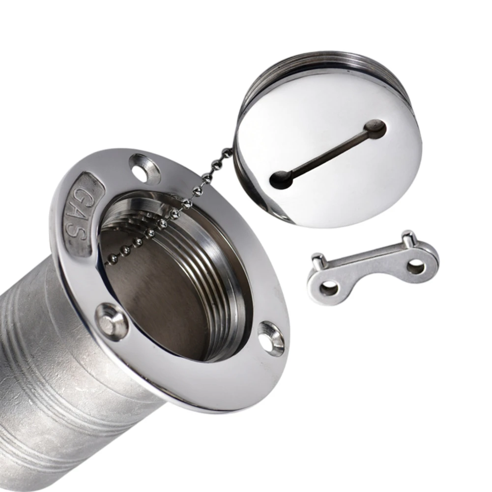 

316 Stainless Steel Filler Cap for Deck Mounting in Water Fuel Gas For Marine Applications Boats Vans Caravans and Trucks