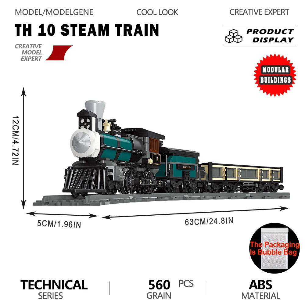 

Модель паровоза TH 10: конструктор, мозаика, модульные железнодорожные наборы, коллекционные сборные модели, рождественские игрушки и подарки для взрослых