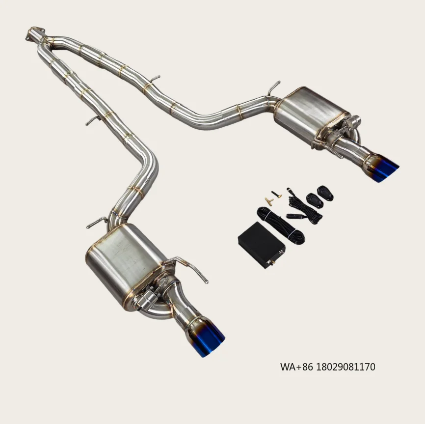 

Высокопроизводительная выхлопная система с клапанами для G37 2004+ из нержавеющей стали 304