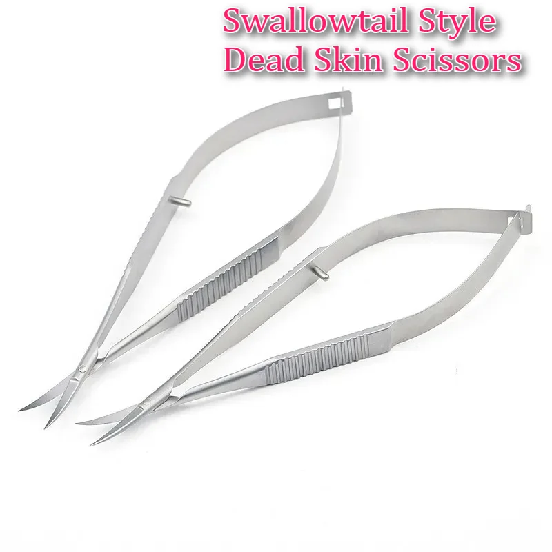 

Swallowtail Style Dead Skin Scissors 12.5cm Stainless Steel Cuticle Nipper Pliers Dead Skin Remover Manicure Scissor Tool
