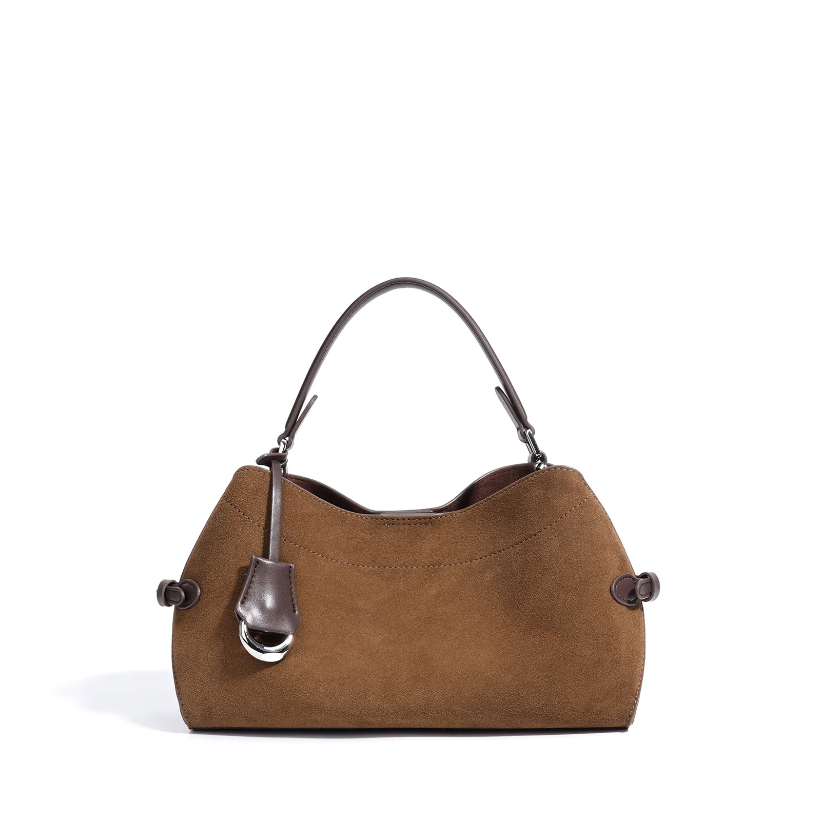 New Fall Winter Women's Bag Retro Vintage Tote Luxury Minimalist Crossbody Shoulder Bag High-End Commuter Top-Handle Purse