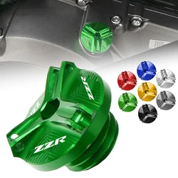 For Kawasaki ZZR250 ZZR600 ZZR1200 ZZR1400 ZZR 250 600 1200 1400 Motorcycle Accessory Engine Oil Drain Plug Sump Nut Cup Cover