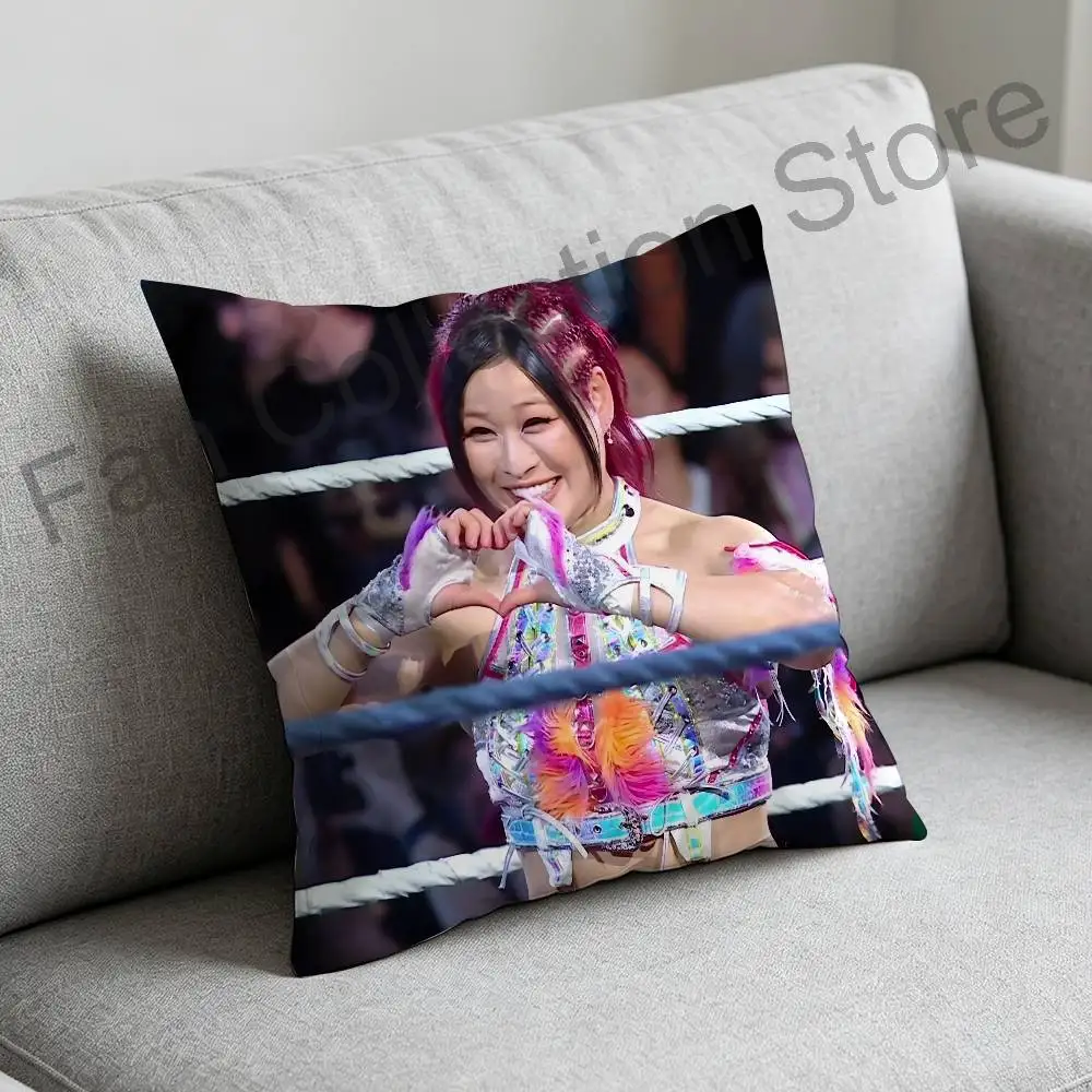Wrestling I-Iyo Sky Pillow Case Plush Pillow Cases Home Decoration Pillow Cover for Sofa Bed Chair Living Room
