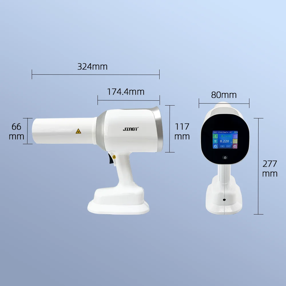 JINGT RV-210RG  Dental Portable X Ray Ultra High Frequengyx-ray machine Oral imaging  3-second image abovesystem