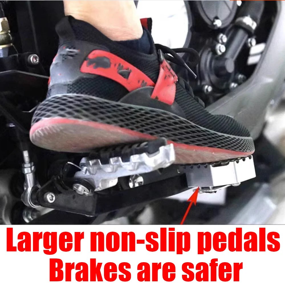 Benelli trtr2x TRK702 TRK 702X TRK için 702X2022 2023 aksesuarları arka ayak fren kolu pedalı büyüt uzatma Pad genişletici