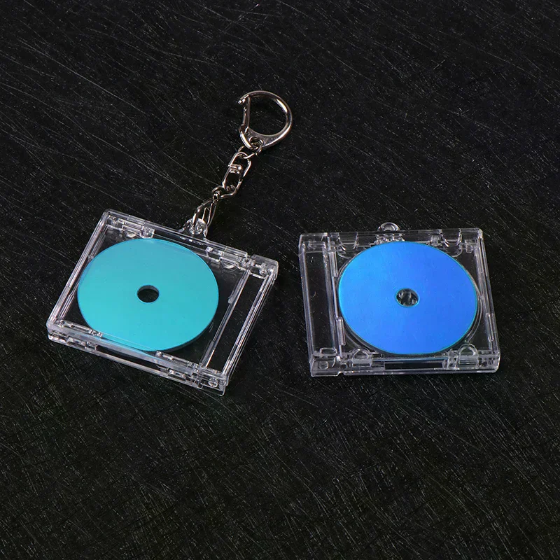 1PC New Hot Sales NFC Functional CD Disc For Music Lovers To Create Personalized Music Disc TS Key Chain Label Gifts
