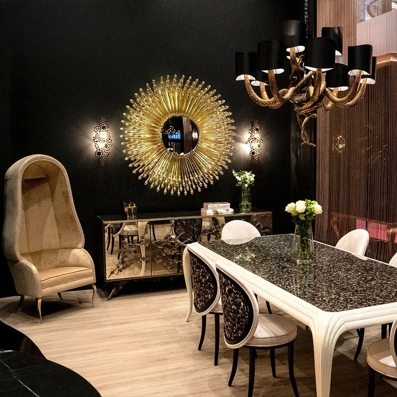 Corredor de espejo de entrada