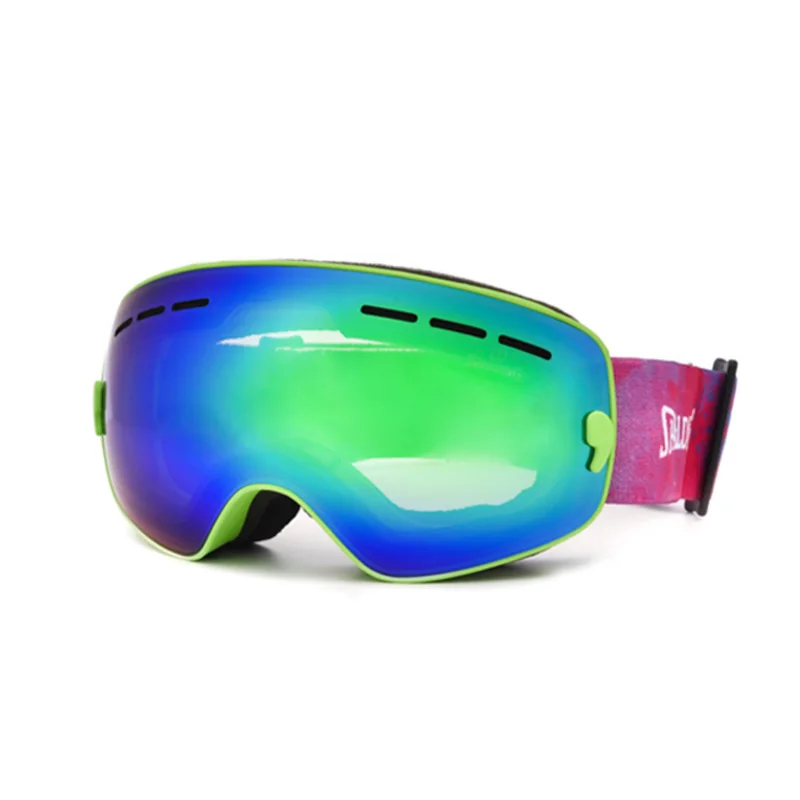 Removable Winter Snow Sports Motorcycle Goggles Ski Snowboard Snowmobile Full Face Helmets with Glasses