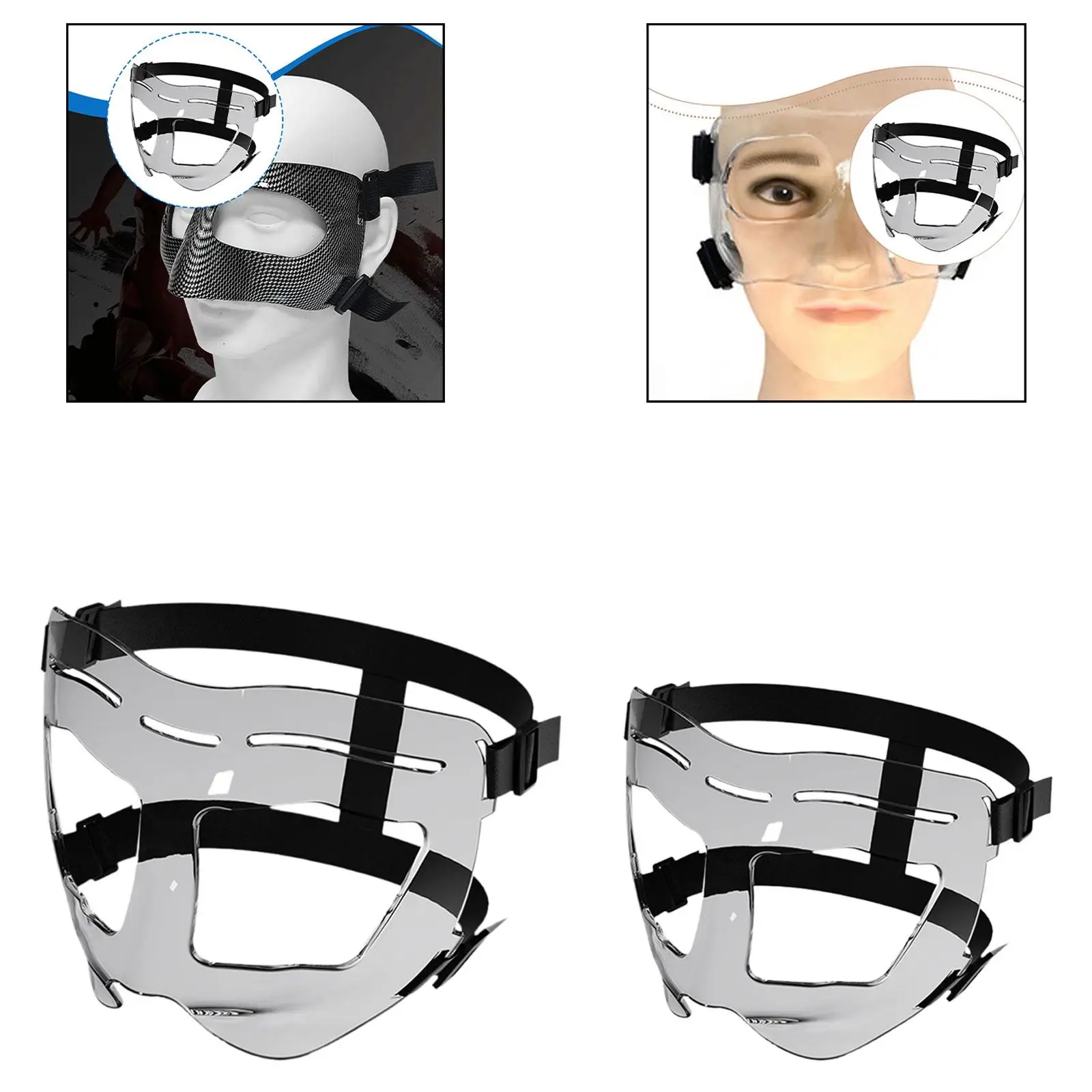 

Баскетбольный мяч, защита лица, регулируемый эластичный ремень для сломанного носа, защита носа для софтбола, упражнений, футбола