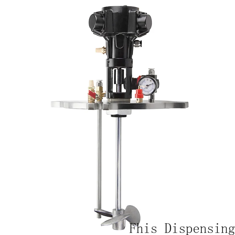 Pressure Drum Glue Distribution 4L Stirring Pneumatic Stainless Steel