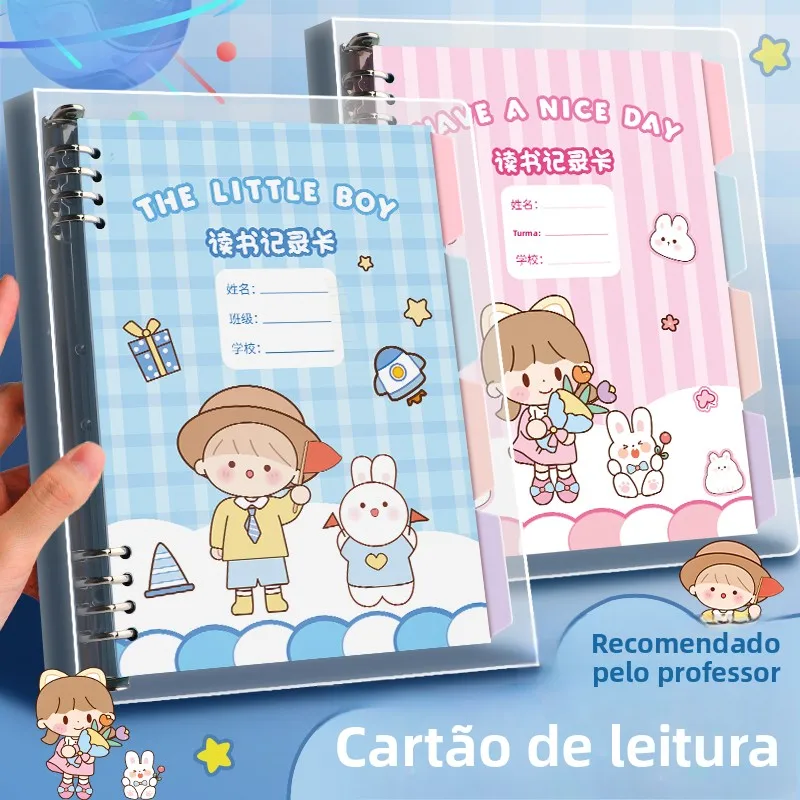reading-notebook-card-good-words-and-sentences-extraction-student-notebook-card-for-primary-school-daily-accumulation-extraction