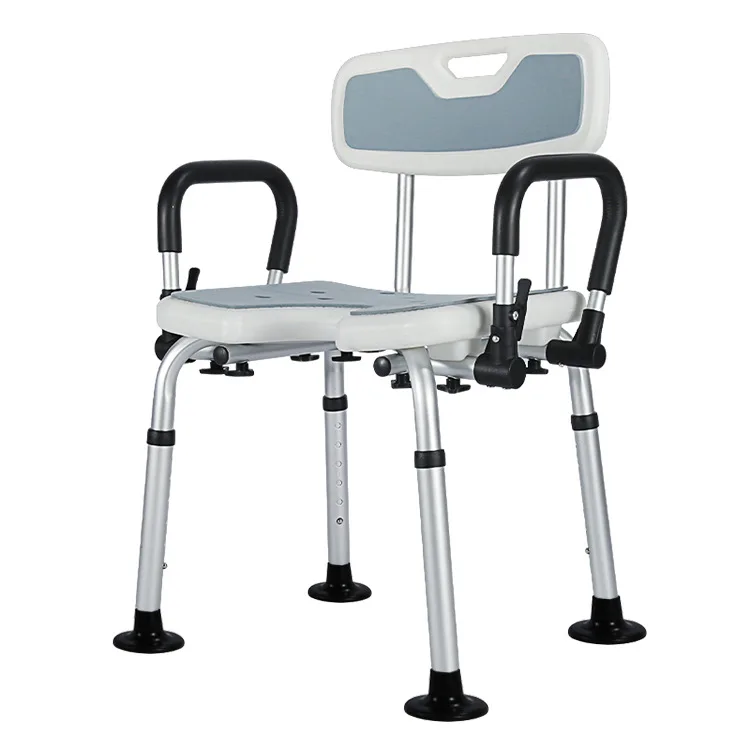 Simplywalk Aluminum Alloy 150KG Bath Shower Chair Portable Medical Elderly UKCA Customized ing