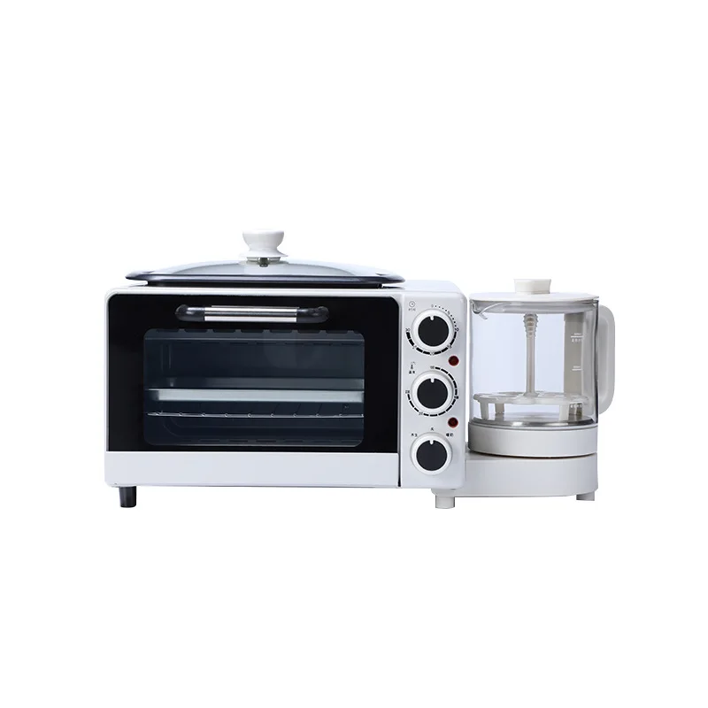 

3-In-1 Breakfast Machine Home Kitchen Gifts Waffle Machine Toaster Coffee Machine Fried Egg Automatic Breakfast