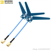 MATEKSYS Matek System VRX-1G3-V2 1.2/1.3GHz 9CH New Model 40KM  Wid Band FPV Receiver Video Receiver for FPV Drone Long Range