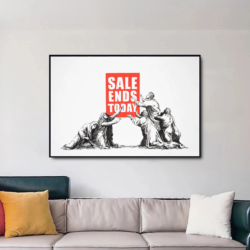 Banksy Street Art Newest Posters and Prints Vintage Canvas Painting Modern Wall Art Living Room Decoration Home Decor Cuadros