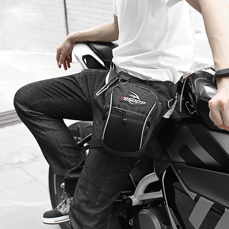 

New Motorcycle Drop Leg Bag Multifunctional Travel Bag Waterproof Fanny Pack Cell Phone Purse Storage Bag Extendable Capacity