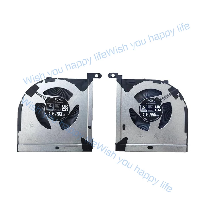 N.. New CPU GPU Cooling Fan DC12V For Legion Slim 5 16IRH8 82YA Slim 5 16APH8 Laptop