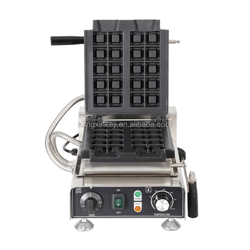 Electric Commercial Mini Bites Maker Snack Machines to Make Waffles Vertical Waffle Machine