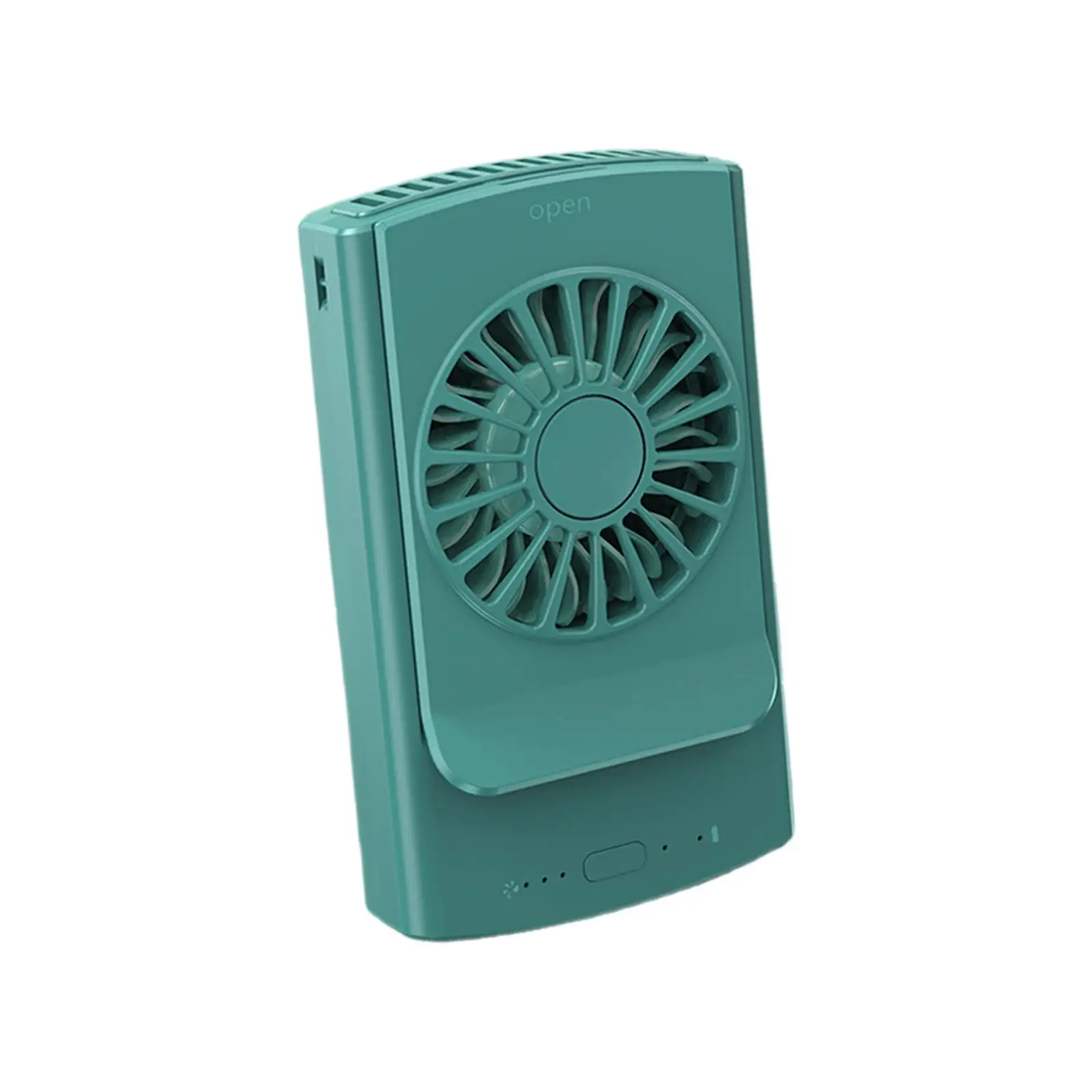 Ventilador portátil de Clip de cintura, recargable por USB Personal pequeño miniventilador de refrigeración, ventilador colgante de cuello para oficina, escalada, trabajo de granja