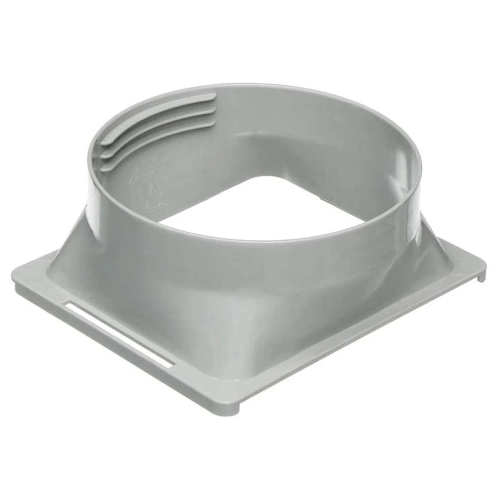 Acoplador de manguera de escape de aire acondicionado portátil, adaptador de ventana, unidad A/C, piezas y accesorios de conector de tubo, cuadrado a redondo
