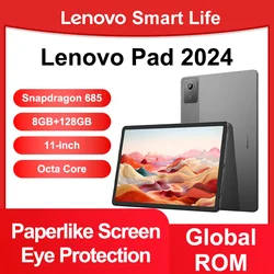 Планшет Lenovo Pad 2024, Матовый экран, защита глаз, 11 дюймов, антибликовый, Android