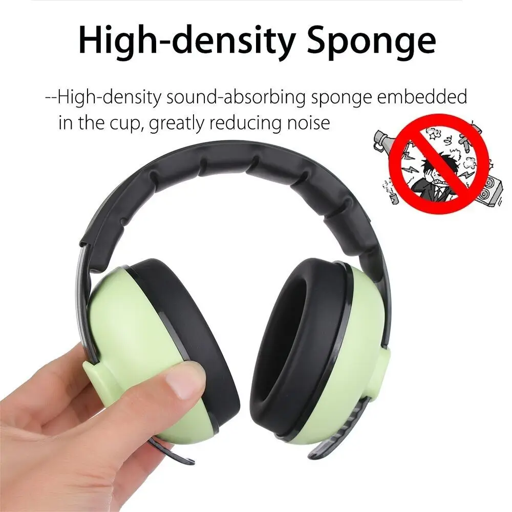 Baby Ear Protection for Babies and Toddlers Noise Reduction Earmuffs Baby Headphones Against Hearing Damage Improves Sleep