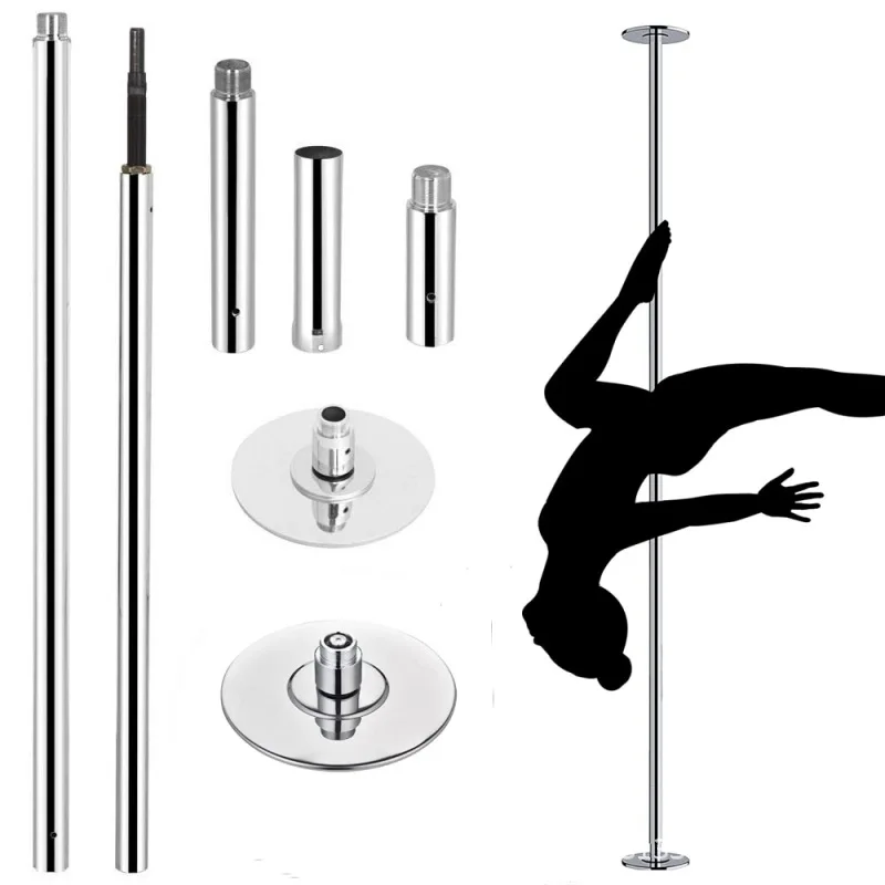 

Pole Dancing Pole for Home 45mm Spinning Dance Extension Portable Pole Dance Studio Fitness