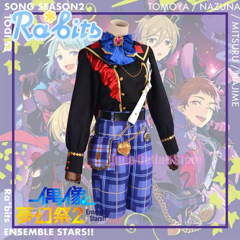 

Ensemble Stars 2 Cosplay Costume Wig Nito Nazuna Shino Hajime Mashiro Tomoya Tenma Mitsuru Anime Coplays Show Clothing