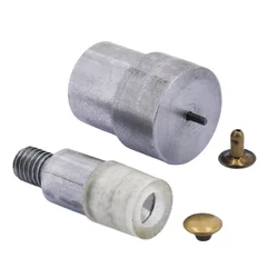 DIY Handpers Mold Single Cap Rivet Button Installatie Tool Leer Naaien Snaps Craft Sterft voor doe-het-zelf-projecten