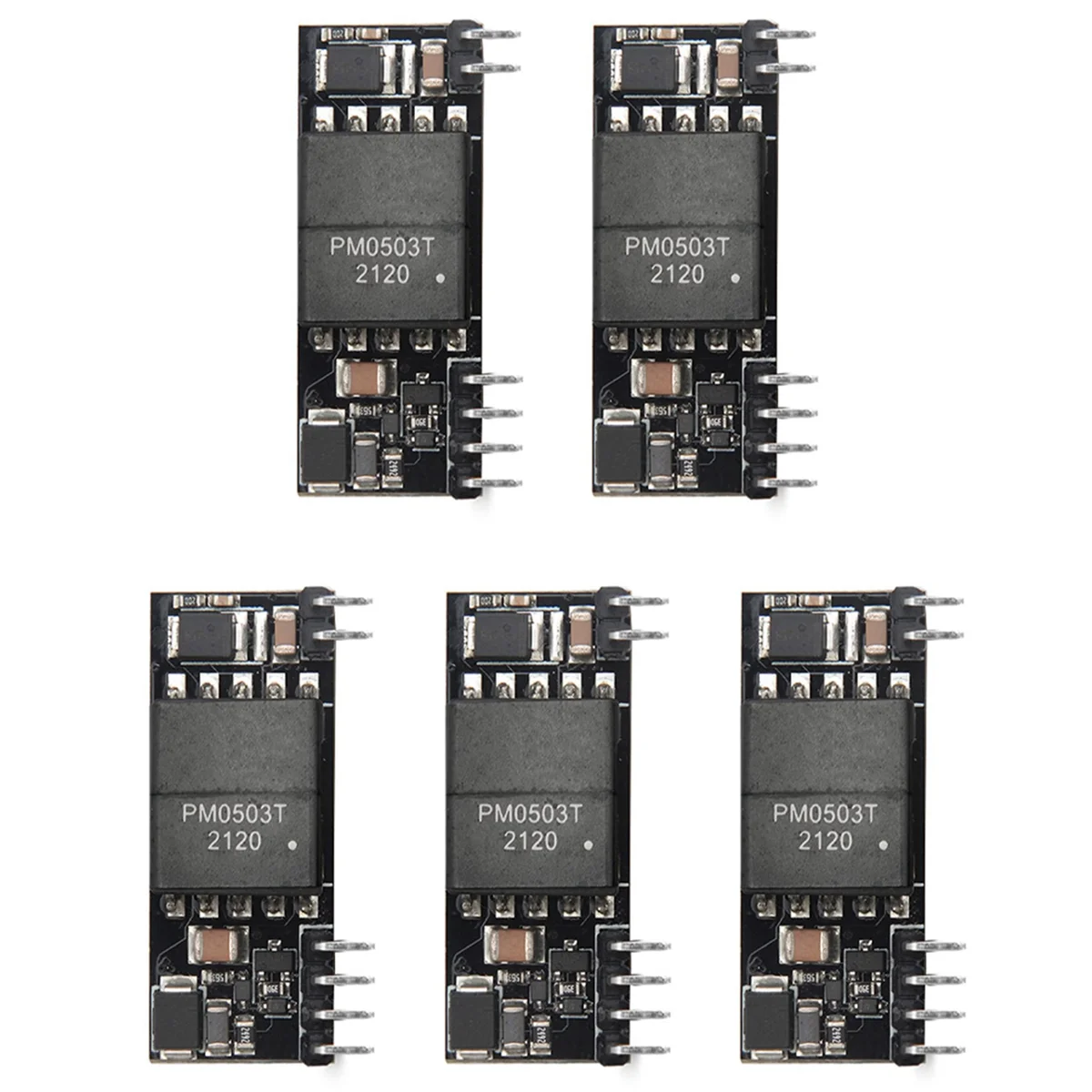 

5X DP1435 POE Module 5V 2.4A IEEE802.3Af Without Capacitance Supports 100M 1000M POE Module