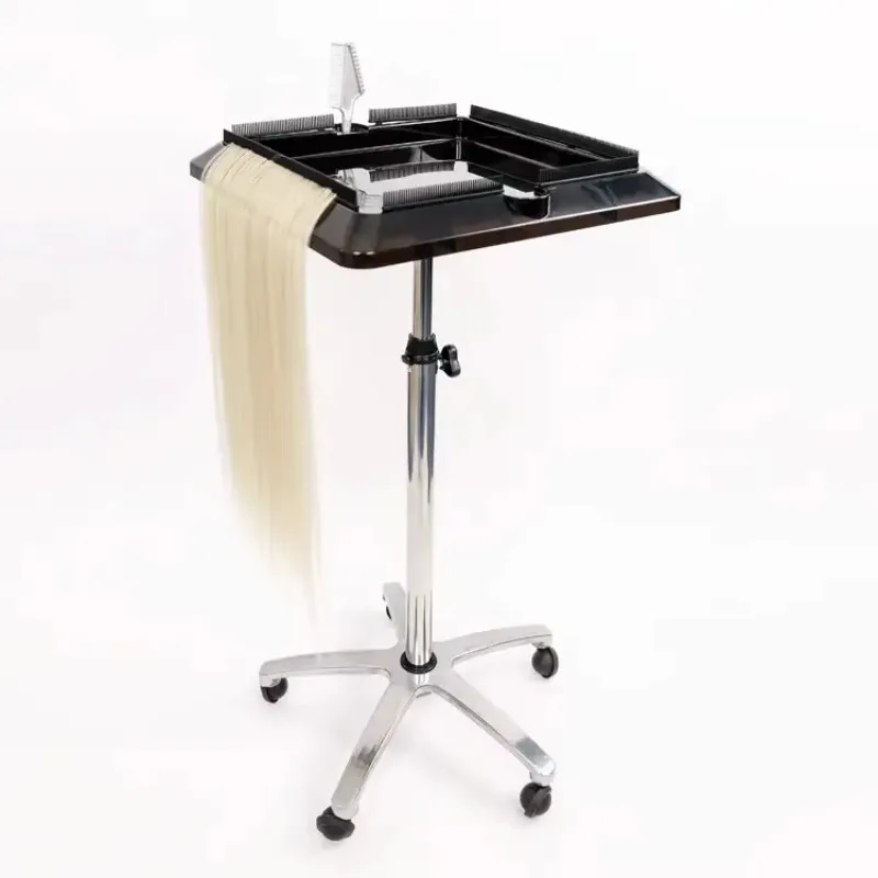 hot-sale-movable-stainless-steel-beauty-salon-trolley-for-itip-hair-extensions-adjustable-hairdressing-tools