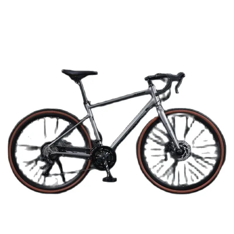 AliExpress Gravel Road Bike Gravel Bikes Hydraulic Disc Brake 18 Speed Aluminum Alloy  Internal Alignment Freameset 700x35C Tyre