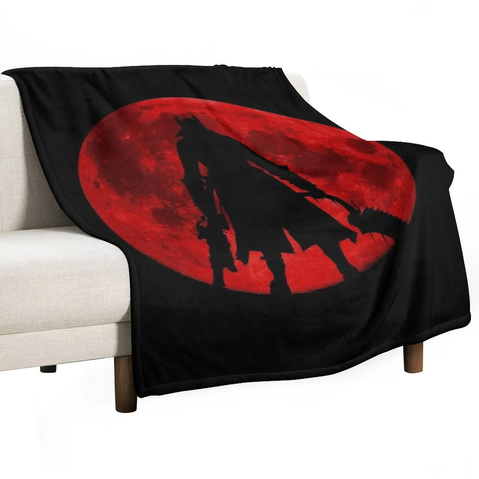 

Bloodborne Throw Blanket sofa bed Hairy Shaggy Thins Blankets