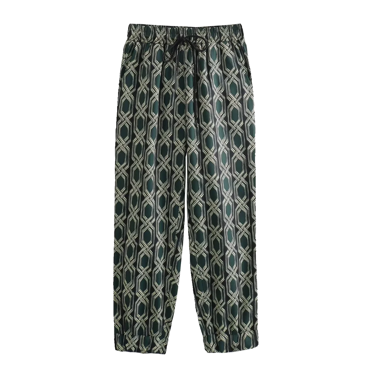 Conjunto de Moda Fena Casual de Outono JNLEAOG, Jaqueta de Manga Longa e Calças de Aodão para Corrida, Dois Peças