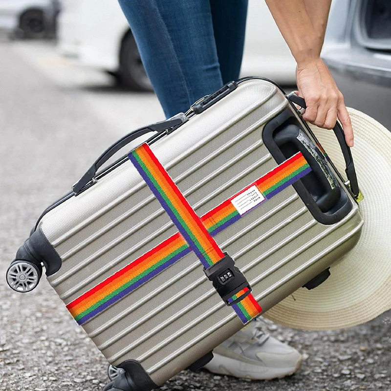 나일론 크로스 러기지 스트랩 (이름표 부착 가능, 길이 - Luggage Strap Belt 리뷰 및 가격