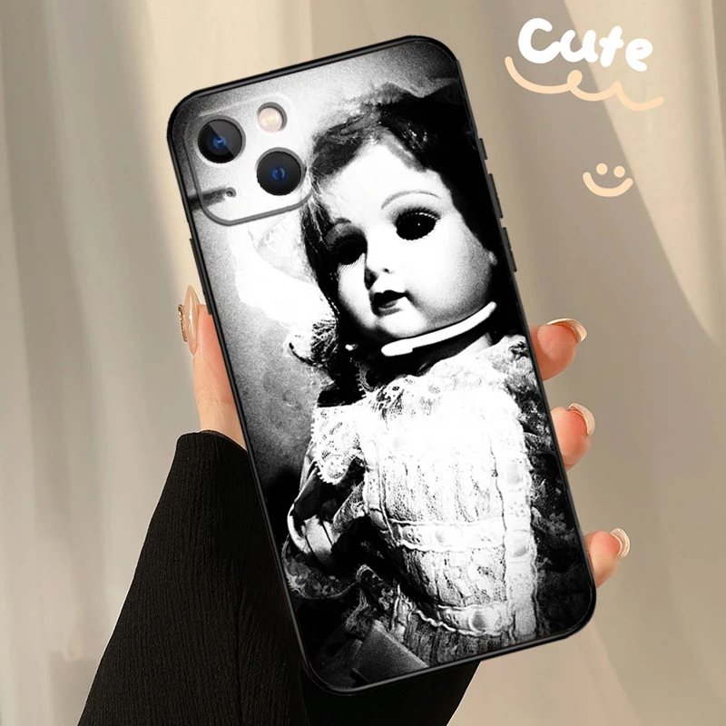 Creepy Dolls Case For iPhone 11 12 13 14 15 16 Pro XS Max  Plus X XR 12 13 Mini Back Cover