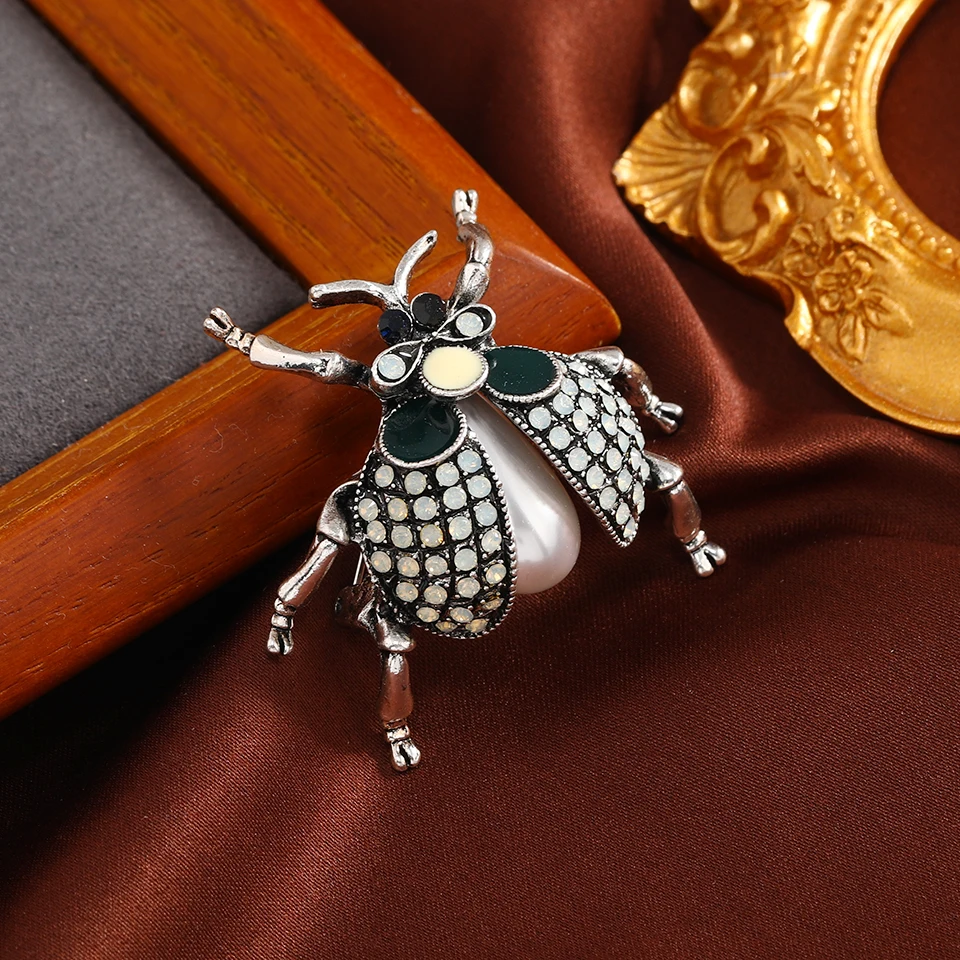 Morkopela broche beetles de st - Vintage Fashion Bug avaliação e preço