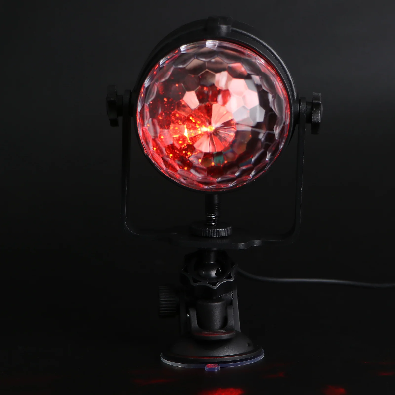 

LED Voice Control Colorful Rotating Disco Ball Lamp 7 Modes Dj Light Party Stage Lamp for Bar Ballroom Ktv Club