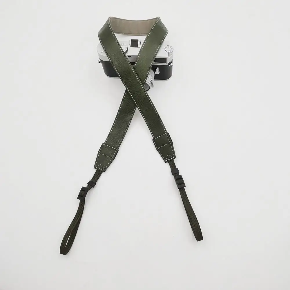 بو الجلود كاميرا حزام الكتف الرجعية قابل للتعديل مايكرو حزام واحد الرقبة حزام الحبل لكانون G7x نيكون فوجي فيلم سوني Zv-1